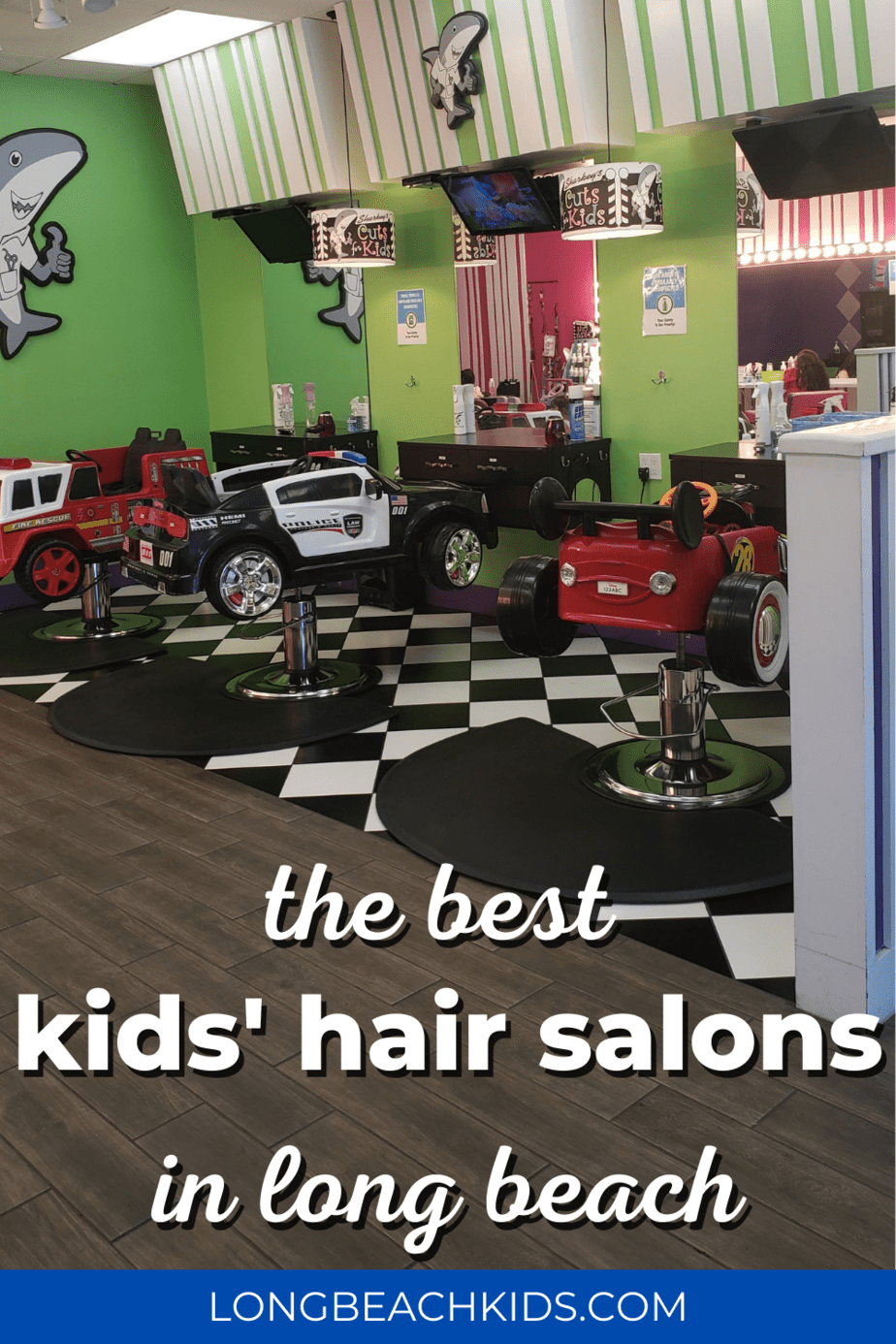 kids hair salon; text: the best kids' hair salons in long beach